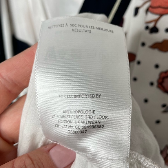 Anthropologie | Maeve Aubrey Floral Wrap Dress 8 - Picture 9 of 10